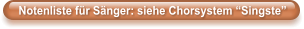 Notenliste f�r S�nger: siehe Chorsystem �Singste�